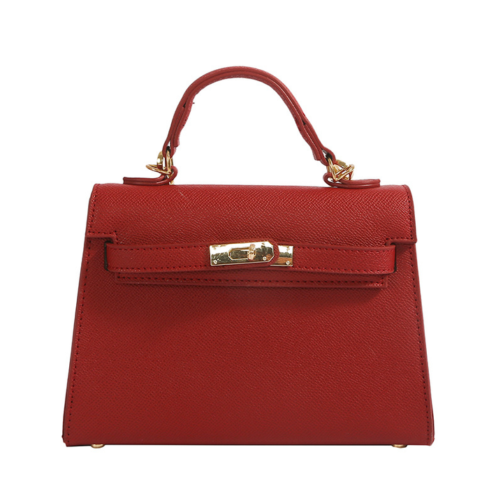 Elise | Skinnveske med Gullbeslag