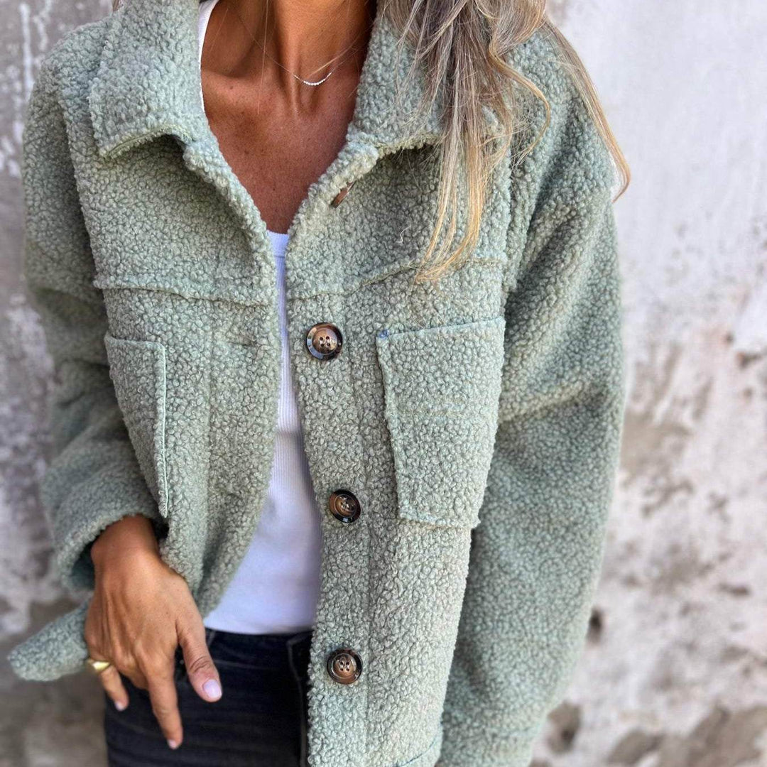 ALVERA | Elegant Longline Coat - Mairead & Orla Cork