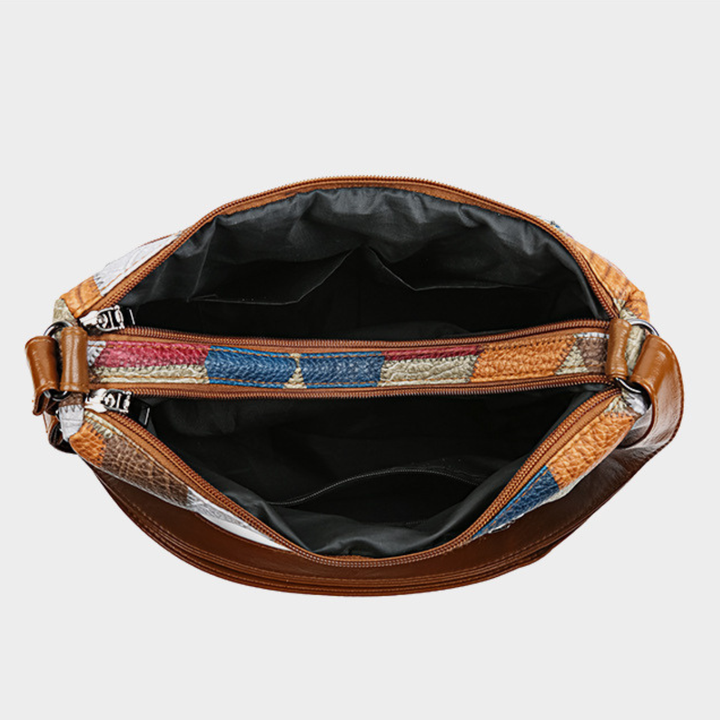 Mosaic Leather Bag