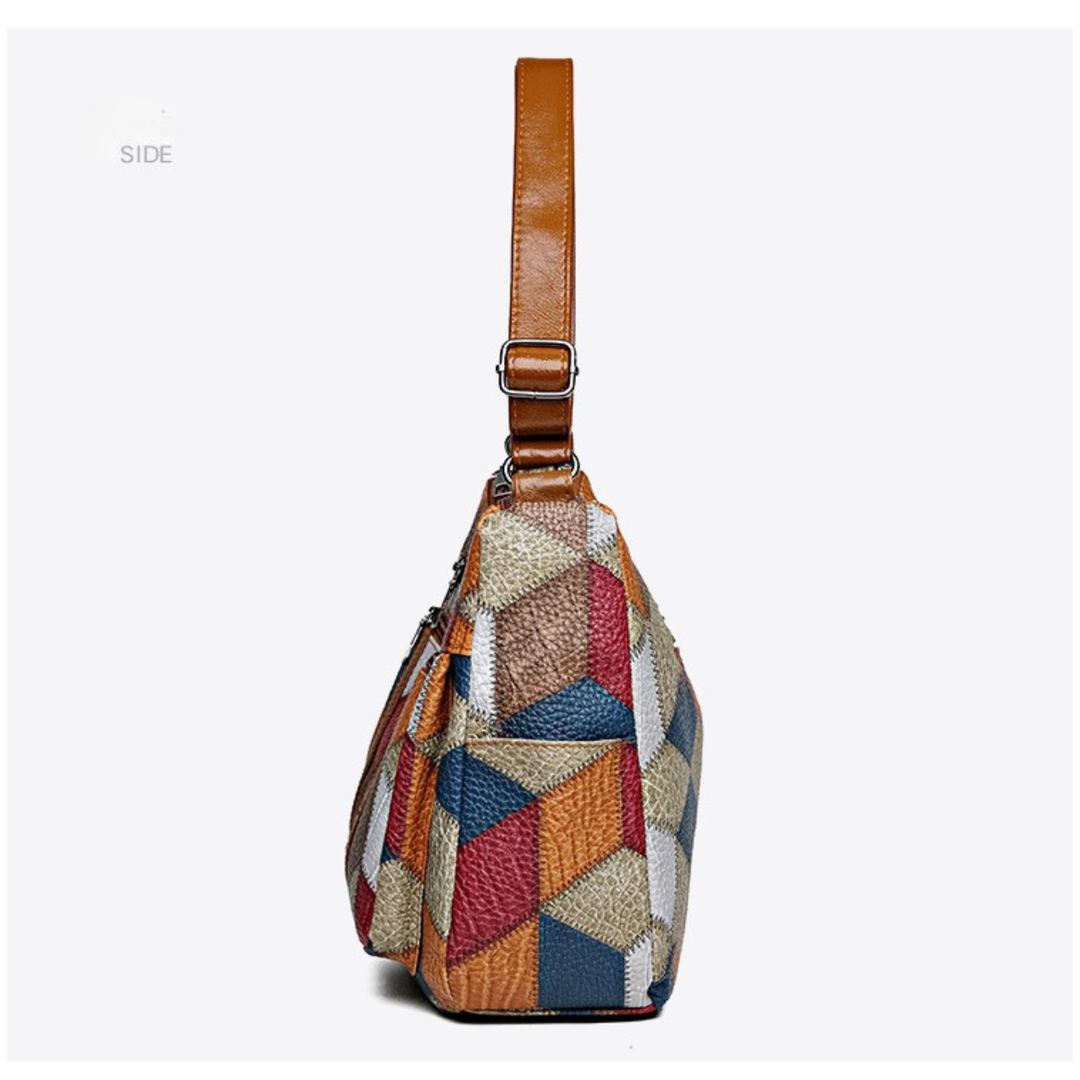 Mosaic Leather Bag